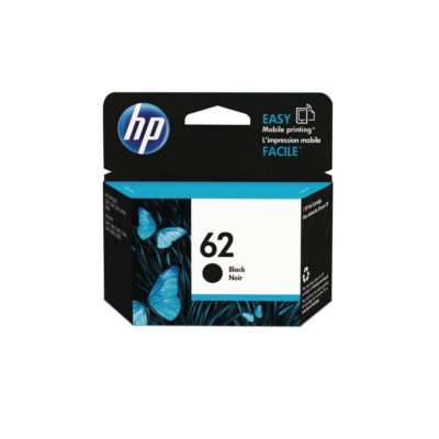 Hp 62 Ink Cartridge, Black Single Pack, C2P04AE